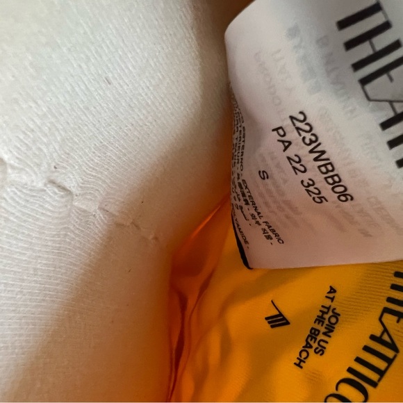 The Attico Zebra Black White Bikini Set - Picture 7 of 7